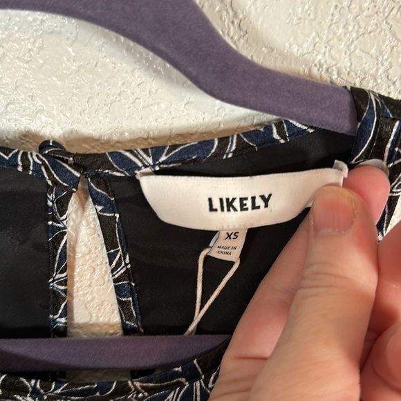 Likely Fall Branch Pasadena Dress Black Size XS NWT - Picture 3 of 7